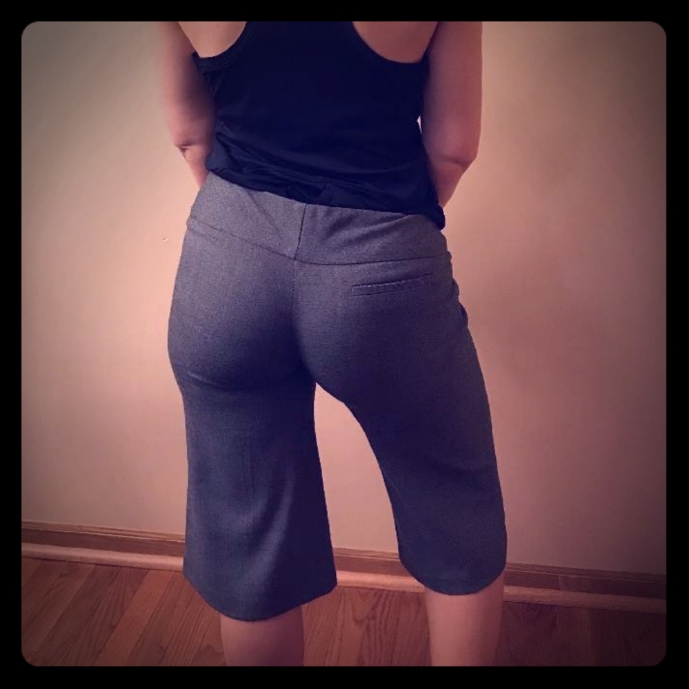 Dark gray Capri pants